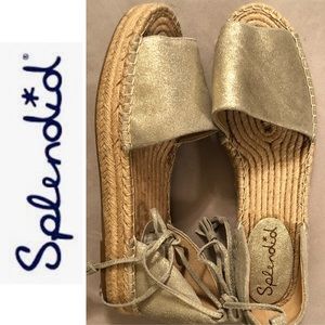 🆕 Splendid (Anthropologie) Leather Espadrille